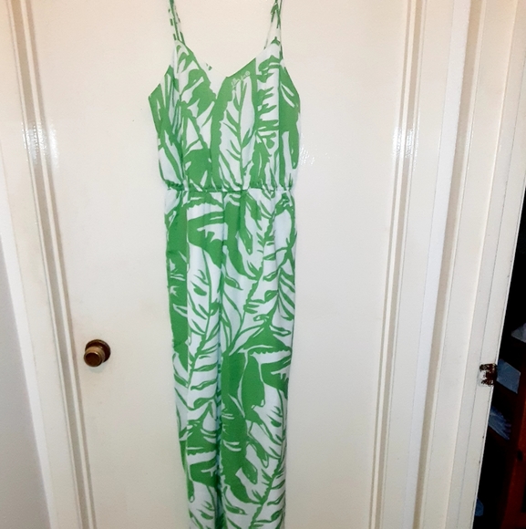 Lilly Pulitzer for Target Other Lilly Pulitzer Green Leaf Jumpsuit